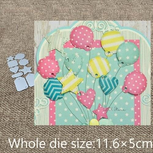 XLDesign Craft Metal Cutting Dies cut dies flower heart round decoration scrapbook Album Paper Card Craft Embossing die cuts