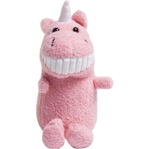 Kawaii Unicorn Dinosaur Smile Animal Crossing Keychains Plush Toys Frog Accessory Key Chain Bear Stuffed Doll Small Pendant