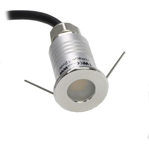 1W Mini Underground Lamp LED Deck Light 12V Waterproof IP67 Outdoor Ground Spot Garden Path Floor Buried Yard Landscape Lighting