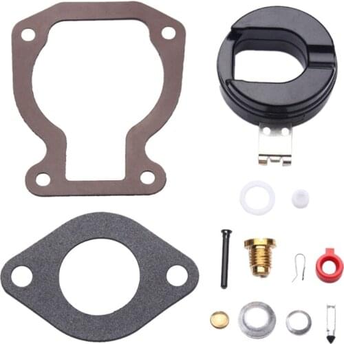 Carburetor Repair Kit with FLOAT 4-15 PS for Johnson Evinrude 398453 Repair