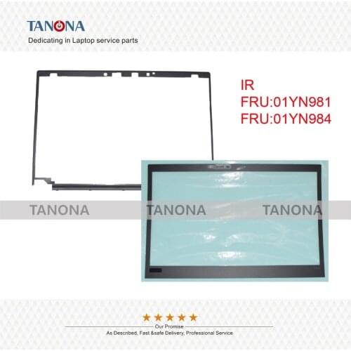 Orig New 01YN982 01YN984 01YN980 01YN981 for Lenovo ThinkPad T480S LCD Bezel Frame + Sheet Sticker Cover Kit W/ IR Or W/O IR