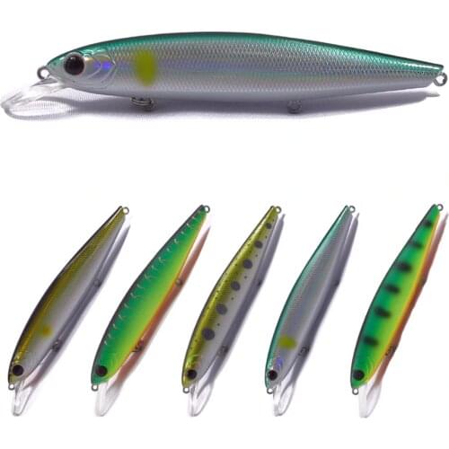 Fishing Lure 13cm 24g Trout Wobbler Suspending Minnow For Trolling Rattlin Artificial Bait Salmon Peche Fishing Tackle