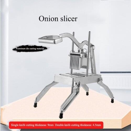 Commercial Manual Onion slicer Vegetable Fruit slicing Machine Vegetable Fruit Slicer onion Cutter Kitchen Tools Food Processors