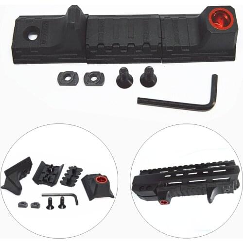 Hand Stop Tactical KeyMod Handle Grip Handguard Rubber Mount for Key Mod Attachment for M-LOK Rail Cover Hunting Accessories