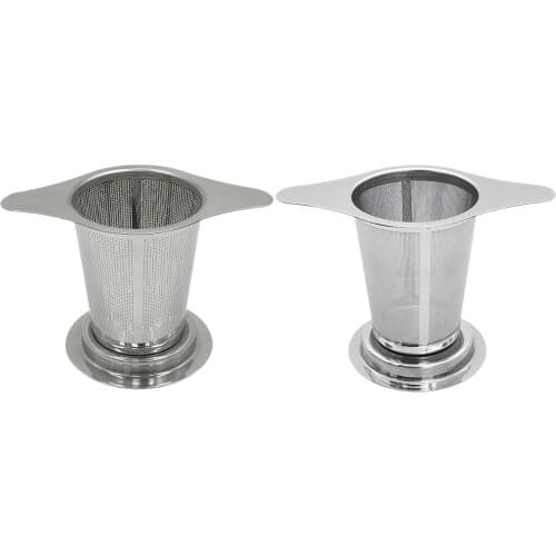 Tea Infuser Strainer for Hanging on Teapots Cups Mugs to Steep Loose Leaf Tea for Home Office Travel Camping Hiking