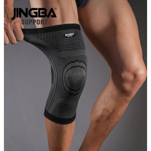 JINGBA SUPPORT Sports volleyball basketball knee pads brace Nylon Compression knee brace support knee protector joelheira