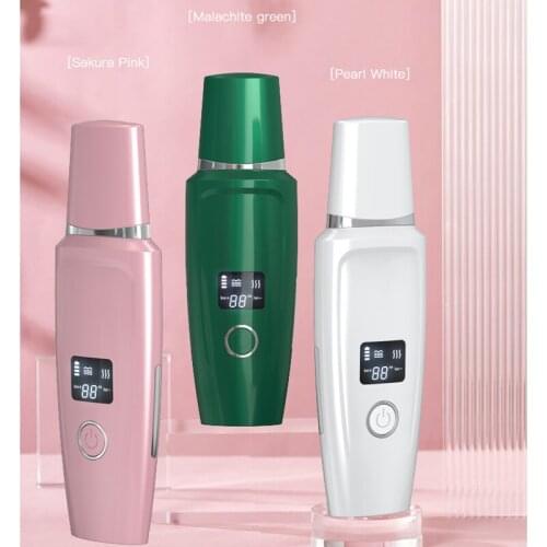 Ultrasonic Facial Skin Scrubber Layer Cleaning Cavitation Peeling Facial Peeling Ultrassonico Exfoliating Dark Spots Skin Care