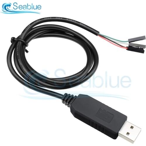 Smart Electronics PL2303 PL2303HX USB to UART TTL Cable Module 4P 4 Pin RS232 Converter Serial Line Support Linux Mac Win7