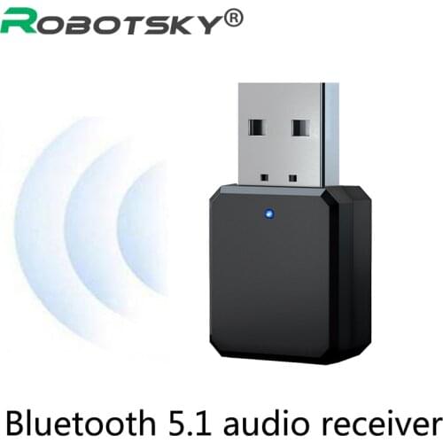 USB Wireless Bluetooth 5.1 Transmitter Receiver Dongle Music Receiver Adapter 3.5mm AUX For Laptop TV PC Car Desktop
