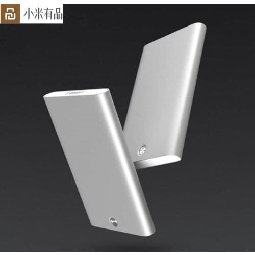 Youpin MIIIW Card Holder Stainless Steel Silver Aluminium Credit Card Case Women Men ID Card Box Case Pocket Purse