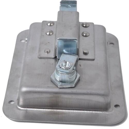 RV Travel Trailer Lock Entrance Door Tool Box Handle Latch Stainless Steel