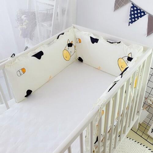 1pcs U type 180cm Length 30cm height kit berço Baby Bed Bumper Infant Bed Crib Protector Cushion Toddler Nursery Bedding