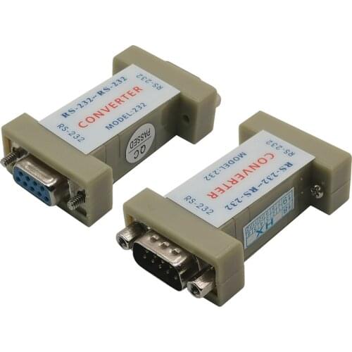 1PC Port Powered RS232 To RS232 Serial Port Optic Electric Isolator Protect PC RS232