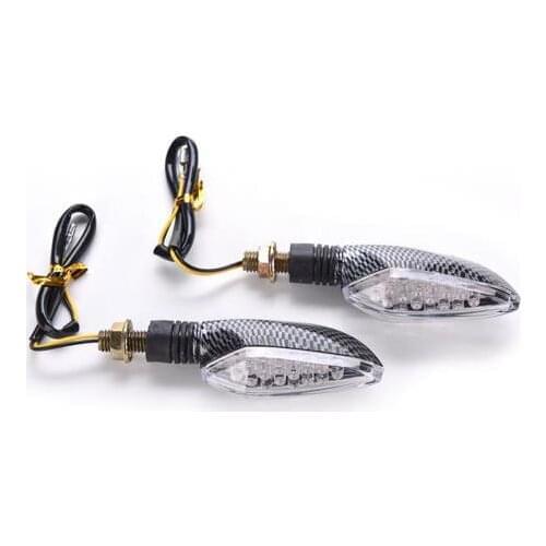 New 1PCS 12V Universal Motorcycle Turn Signal Light Amber 15 LED SMD Indicator Blinker Flash Bike Lam