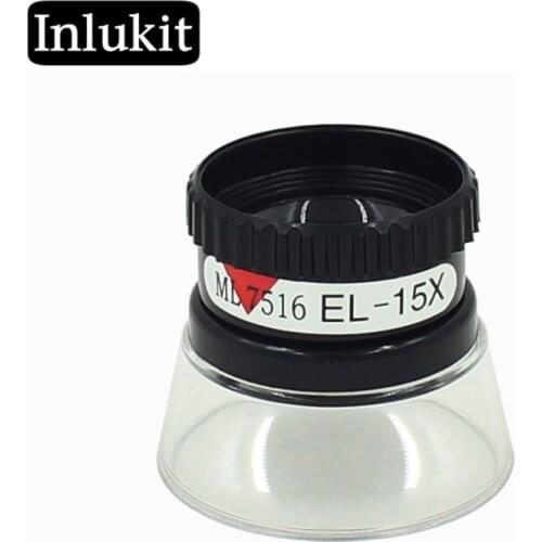 15X Portable Mini Jeweler Watch Magnifier Repair Kit Tool Magnifying Glass