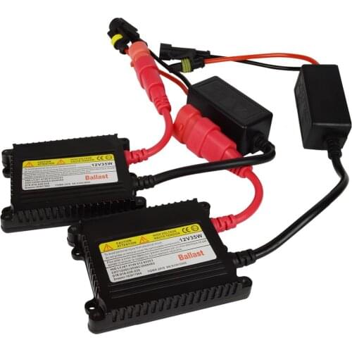 2 pcs 35w DC12V xenon ballast ignition blocks Black color h9 hid kit digital ballast
