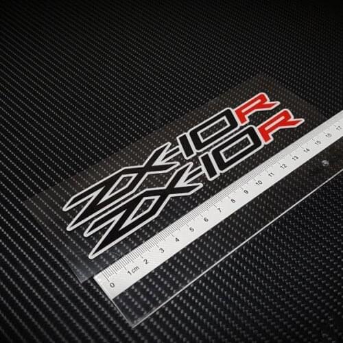 2PCS Car Styling and Decals Creative Motorcycle Body Oil Tank Stickers for Ninja ZX-10R