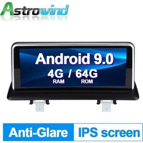 10.25 inch 4G RAM 64G ROM 8 Core Android 9.0 System Car GPS Navigation Media Stereo Radio For BMW 1 Series 120i E81 E82 E87 E88