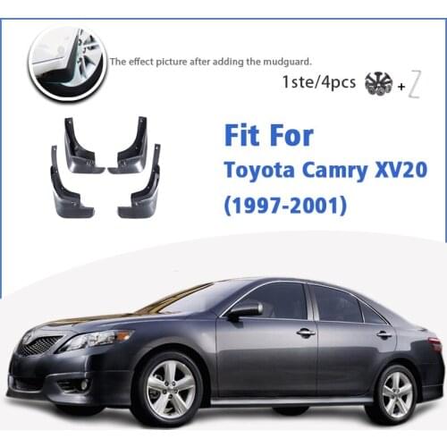 Mudguard For Toyota Camry XV20 1997-2001 Front Rear 4pcs Mudflaps Mudguards Car Accessories Auto Styline Fende Splash Guard