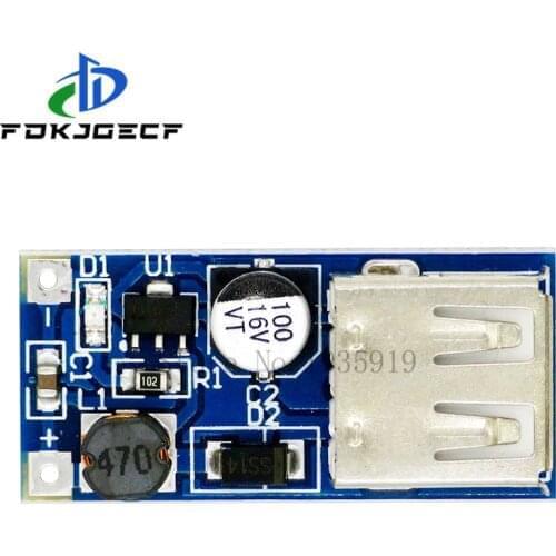DC-DC 0.9V-5V to 5V 600MA Power Bank Charger Step Up Boost Converter Supply Voltage Module USB Output Charging Circuit Board
