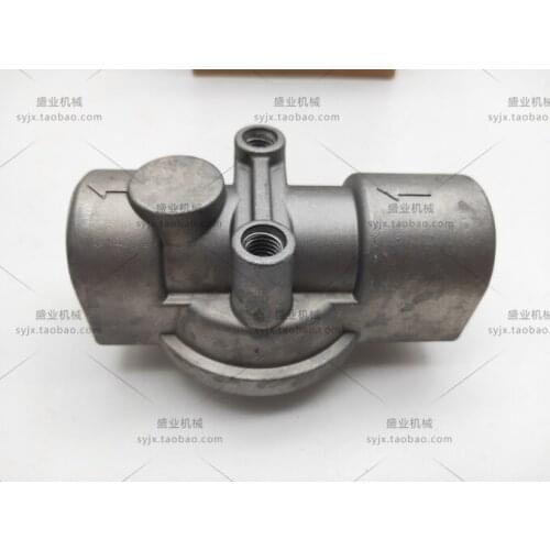 Free shipping for excavator fittings E320 093-7521 KS207-4 return fuel seats Discharge Filter Block digger parts