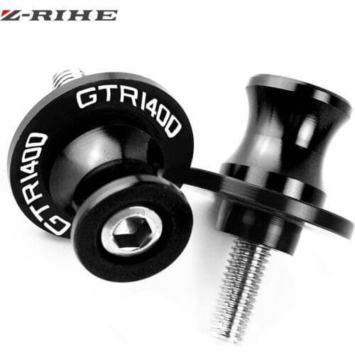 For Kawasaki GTR1400 CONCOURS GTR 1400 2007-2016 Motorcycle Accessories CNC Aluminum Swingarm Spools Slider Stand Screws 10mm