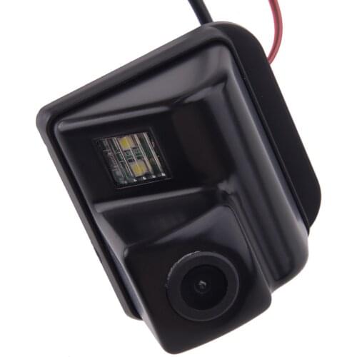 DWCX Car Rear View Reverse Backup Parking Camera Kit Fit For Mazda 3 6 CX-5 CX-7 CX-9 12V NTSC 120mA 480TVL CVBS RCA Connector