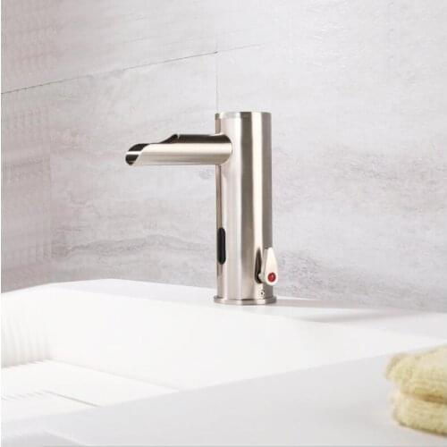 Brass Material Chrome Plated Hot & Cold Water of Automatic Faucet