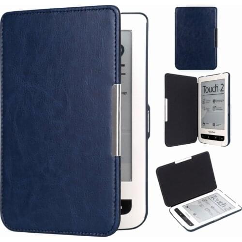 Gligle Magnet Case Cover for Pocketbook 614/615/614plus/624/625/626/640 Touch Lux2 PU Leather Ebook Shell