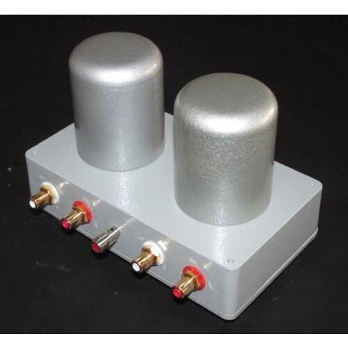 MC phono step-up transformer passive front-stage enclosure, outer diameter about 56mm, height about 68mm