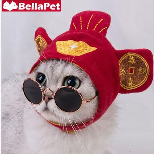 Cute Hat for a Cat Cosplay Costume Hats for Dog Accessories Cute Dogs Hat Funny Pet Supplies for Bulldog Chihuahua Puppy Kitten
