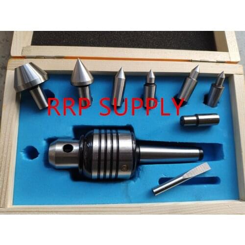 MT2 Insert type multi-purpose precision live center set, Changeable live center set
