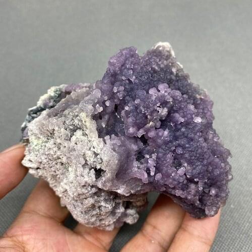 Natural grape agate mineral specimen stones and crystals healing crystals quartz gemstones free shipping