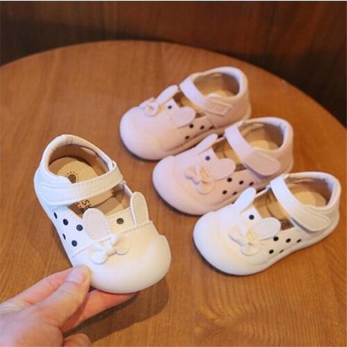 Hot Infant Fashion PU Single shoes New girls soft bottom non-slip Comfortable sports shoes Baby toddler shoes Princess shoes