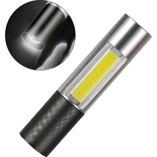 USB Rechargebale Flashlight Mini Super Bright Pocket Flash Light Portable LED Flashlight For Camping Hiking Checking