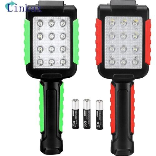 Rechargeable LED Work Light Hook magnetic Camping Lamp COB Portable Lantern USB Flashlight Torch Waterproof Highlight