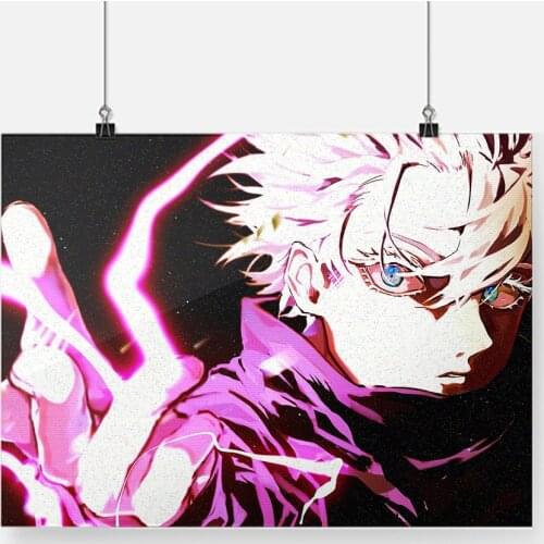 Satoru Gojo Jujutsu Kaisen Anime Manga Canvas Wall Art Poster Painting Bedroom Study Living Room Decoration Print Home Decor