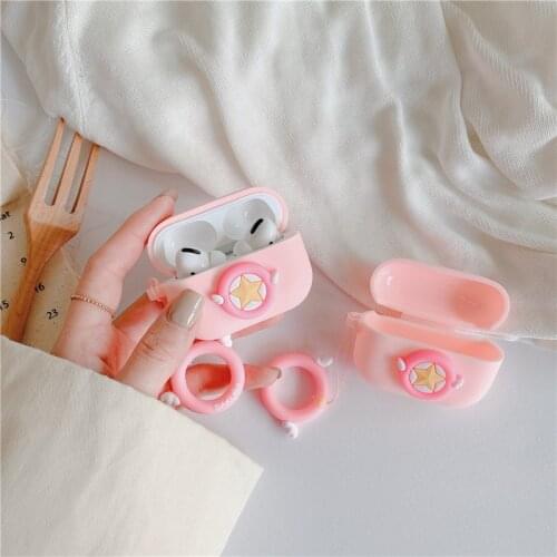 Cute Pink Protective Case For Airpods Pro Wireless Bluetooth Earphone Accessories Silicone Cover For Airpods 3