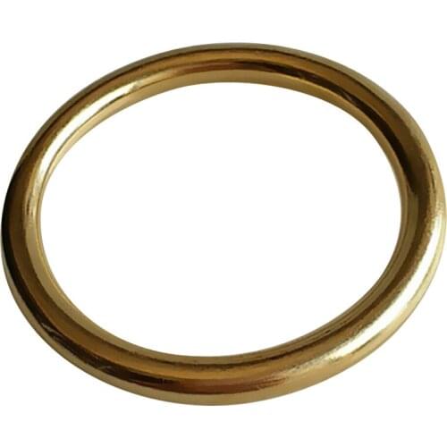 Universal Brass O Ring Fits 21mm Webbing Weight Belt Harness Diving Scuba/ Industry