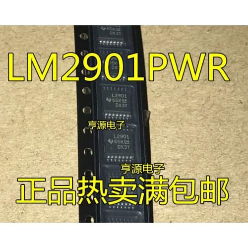 10 PCS LM2901PWR L2901 patch TSSOP - 14 four-way differential comparator original IC chip