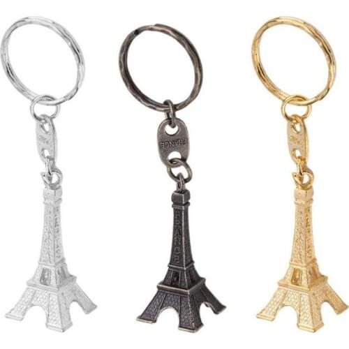 1000 pieces/lot Retro exquisite business promotional gifts Paris Tower France Tower Keychain SN127