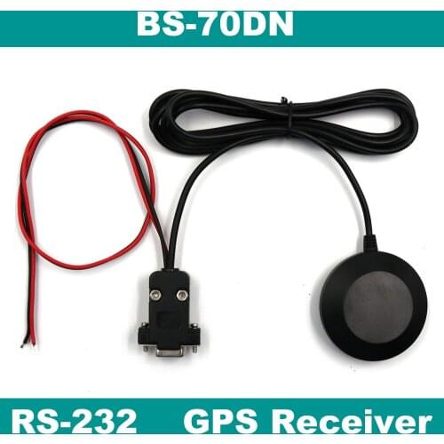 BEITIAN RS-232 5.0V DB-9 Female+Power Cable NMEA-0183 GPS Receiver 9600bps 1Hz 2.0m Double-sided tape BS-70DN