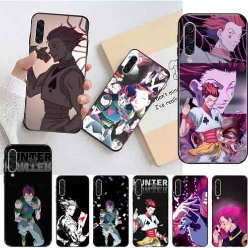 Hisoka Hunter x Anime Phone Case For Samsung galaxy S 9 10 20 A 10 21 30 31 40 50 51 71 s note 20 j 4 2018 plus