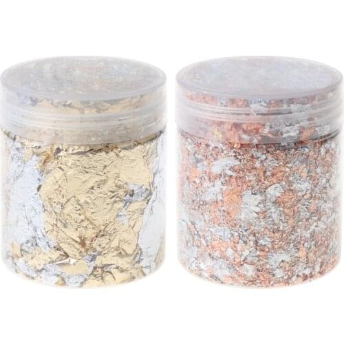 13MC 3g/Bottle Imitation Golden Leaf Flake Luxury Resin Mold Art Decoration Painting Fillings Sequins Glitters Jewelry Making