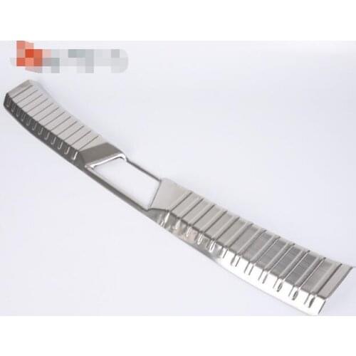 For Mazda CX-3 2018 Stainless Steel Car Trunk Inner Rear Tail Box Bumper Pedal Plate Panel Cover Trim Car Styling Accessories