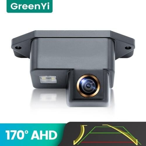 GreenYi 170° AHD 720P Trajectory Car Rear View Camera for Mitsubishi Lancer EX 2008-2015