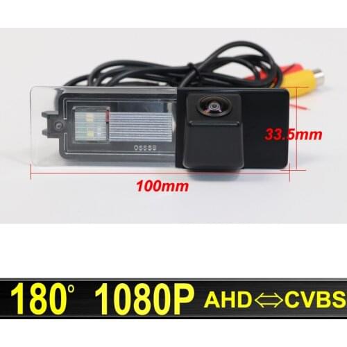 180 Degrees 1080P AHD Night Vision Vehicle Car Rear View Backup Parking Camera For BMW 120i E81 E87 F20
