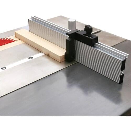 Woodworking Track Brackets Miter Track Stop Scale Fence Set T Slot T-tracks Aluminum Table Saw Fence Workbench DIY Tools