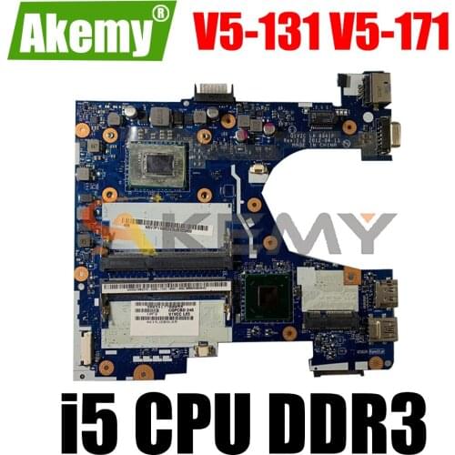 For ACER Aspire One 756 V5-131 V5-171 Laptop Motherboard Q1VZC LA-8941P Main Board With Intel i5 CPU DDR3 100% Fully Tested