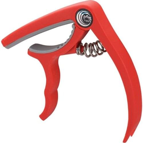 Plastic Steel Guitar Capo Classical Acoustic Guitar Ukulele Tuning Clamp U7EF